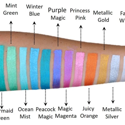 Fusion Body Art Pearl Peacock Magic 25g Fusion Body Art Pearl Peacock Magic 25g